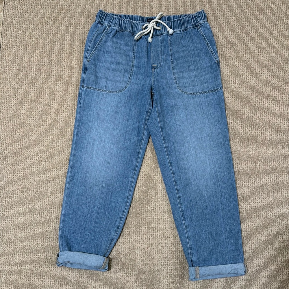 JCrew Factory Denim Drawstring Pant- Size 28